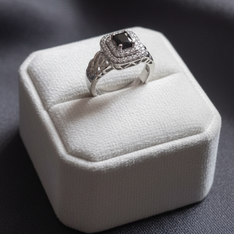 Sparkling Zircon Ring For Women