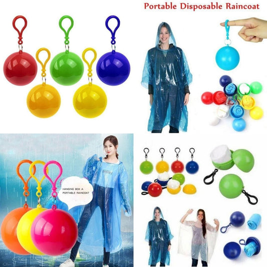 Emergency Raincoat – Lightweight Waterproof Hooded Rainwear for Hiking, Camping & Outdoor Travel