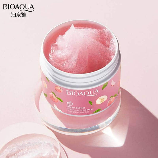 Bioaqua Brightening & Exfoliating Rice Gel Face Scrub - 140ml