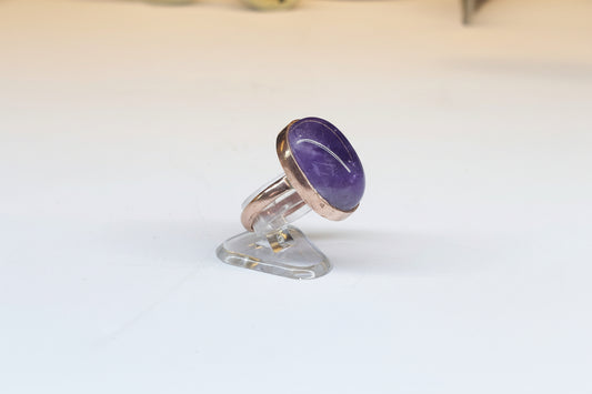 Natural Amethyst Ring – Calm, Clarity & Elegance