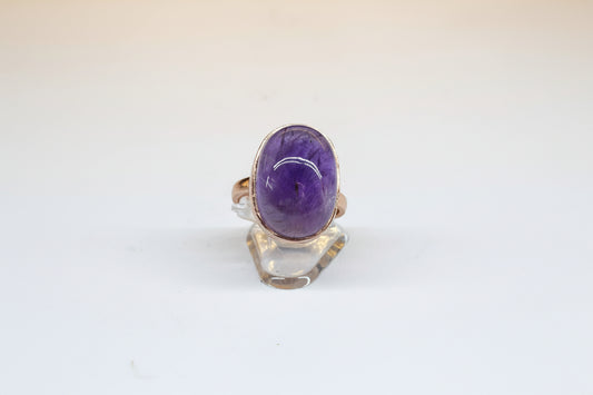 Natural Amethyst Ring – Calm, Clarity & Elegance