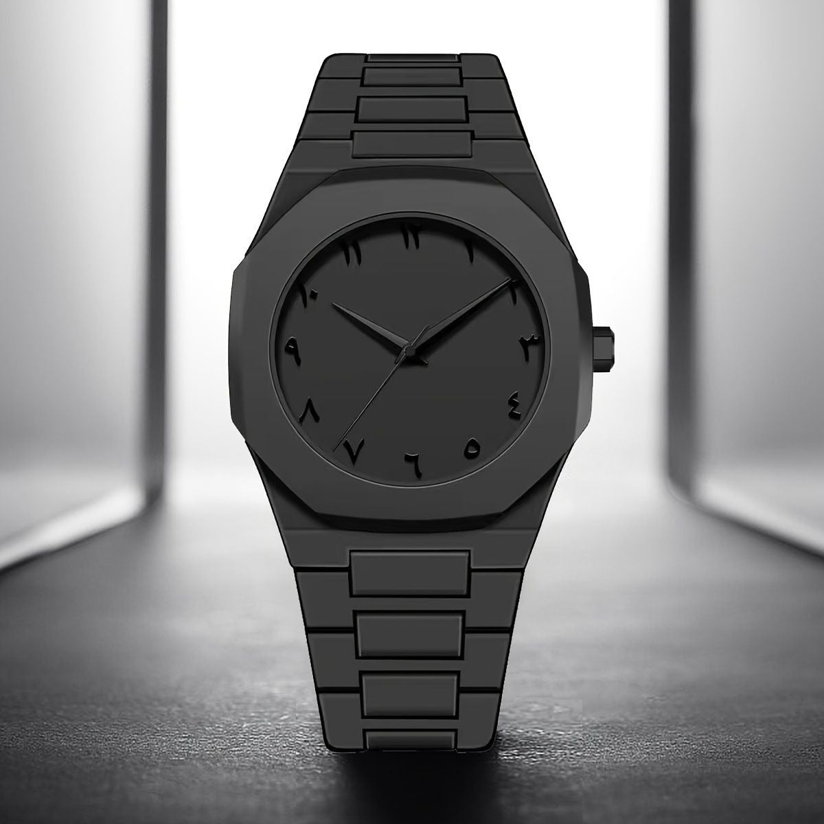 Full Black AURA Quartz Analog Watch