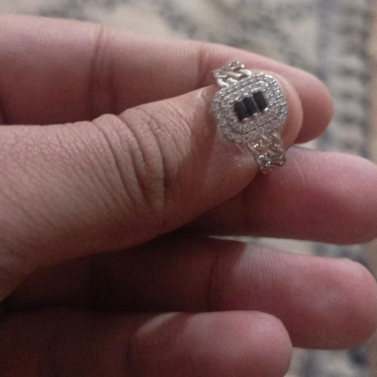 Sparkling Zircon Ring For Women