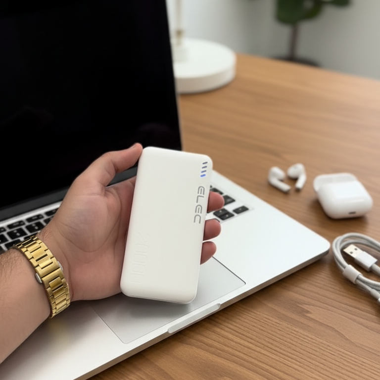 ELEC | 20,000mAh Portable Power Bank With Dual USB Output, Fast Charging
