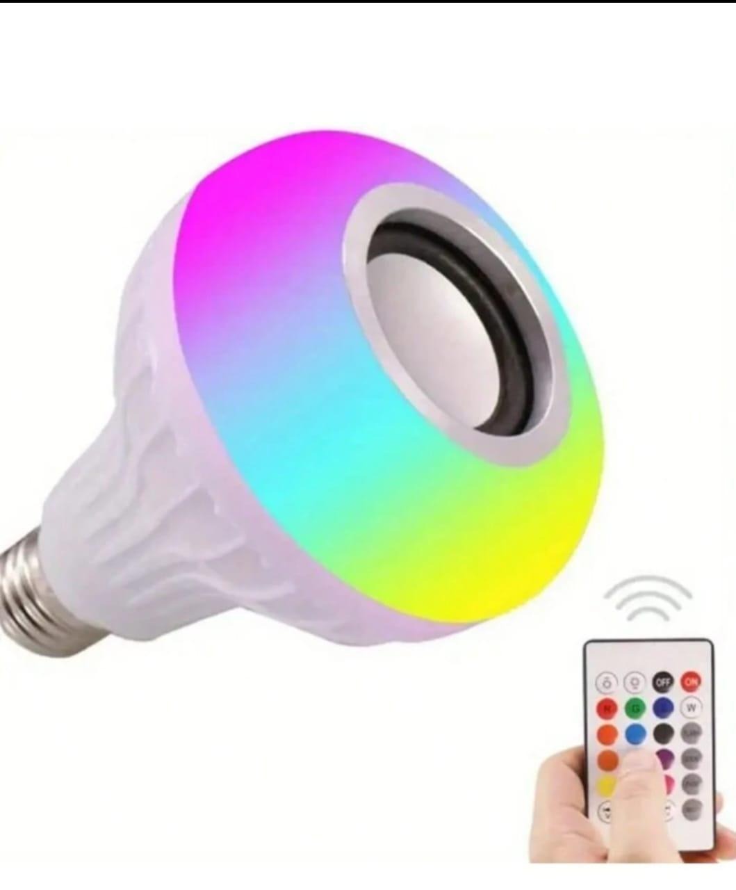 LED Music Bulb with Built-in Bluetooth Speaker