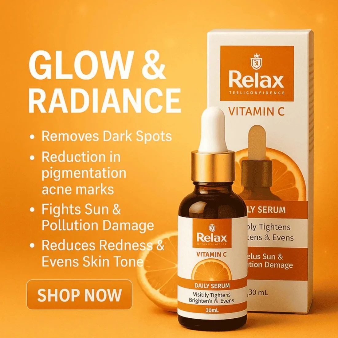 Relax Vitamin C Daily Serum Relax Face Serum - 30ml