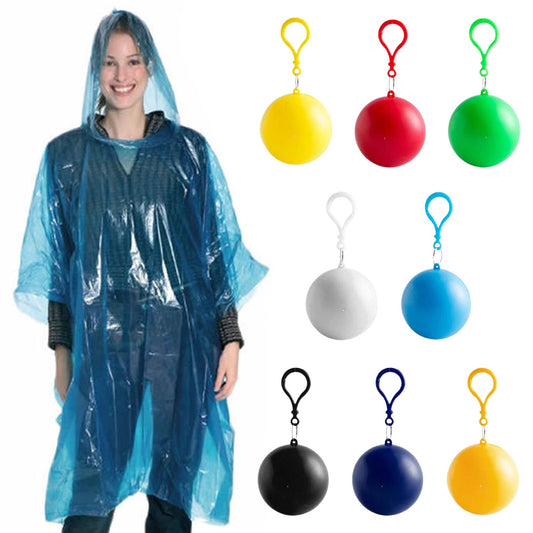 Emergency Raincoat – Lightweight Waterproof Hooded Rainwear for Hiking, Camping & Outdoor Travel