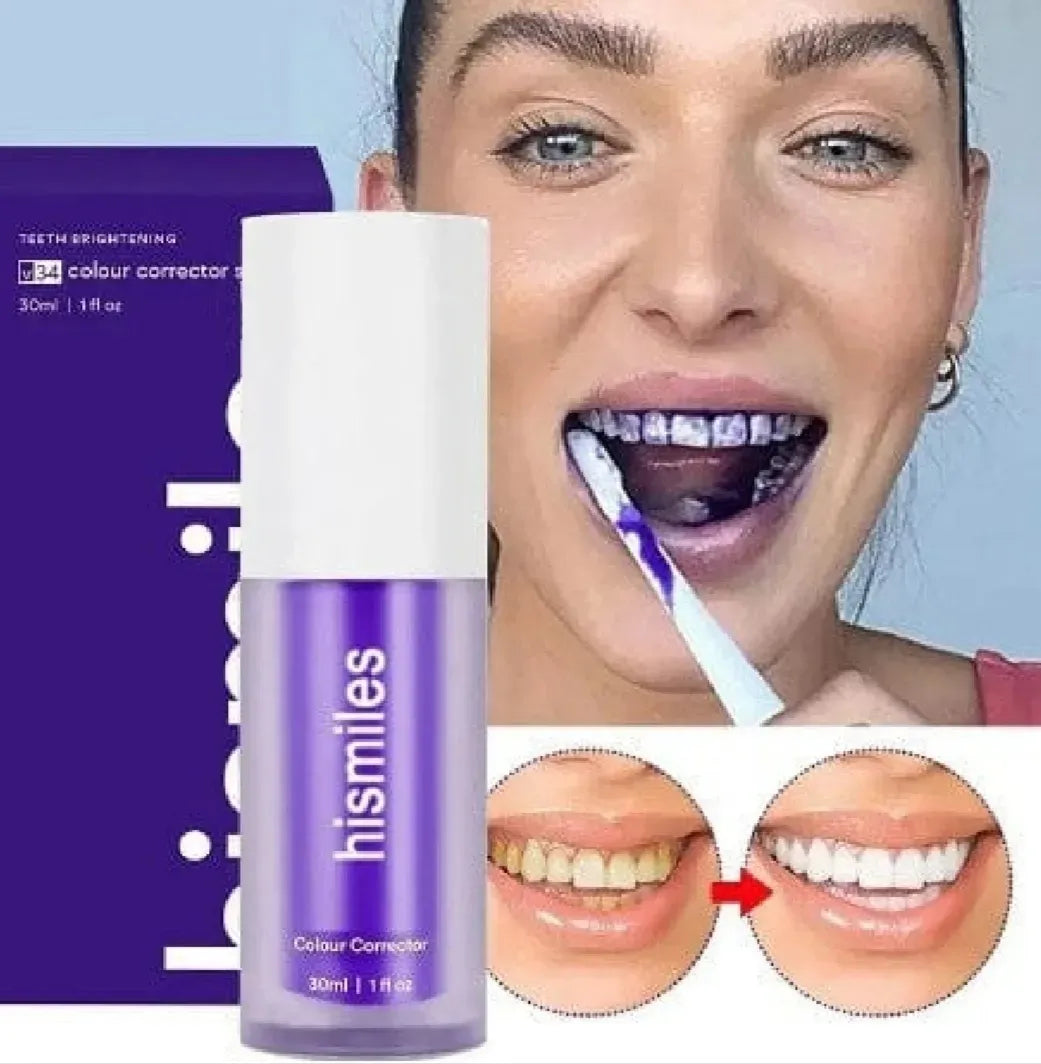 HiSmile V34 - Purple Whitening Toothpaste