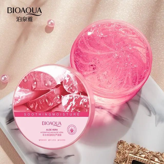 Bioaqua Brightening & Exfoliating Rice Gel Face Scrub - 140ml