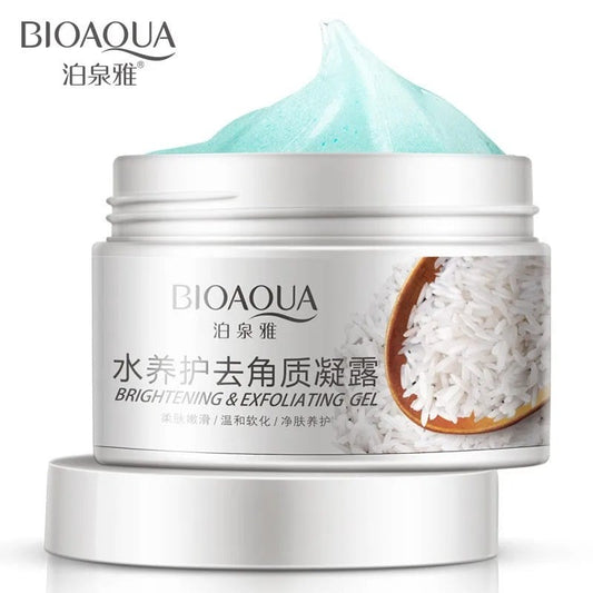 Bioaqua Brightening & Exfoliating Rice Gel Face Scrub - 140ml