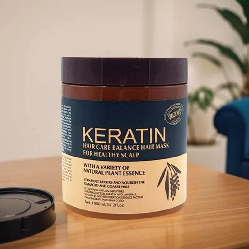 Keratin Hair Care Balance Mask And Treatment for Healthy Scalp